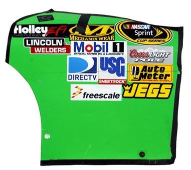 Danica Patrick 2012 Daytona 500 Sprint Cup Debut Race Driven Fender (Historic First Race With Female)
